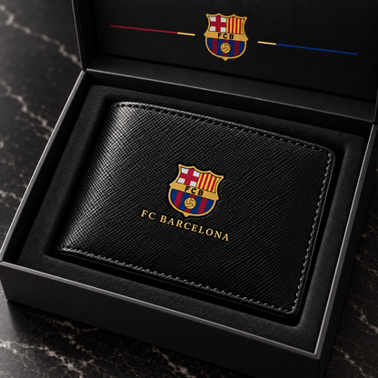 Barca FC 2026 Luxury Leather Wallet