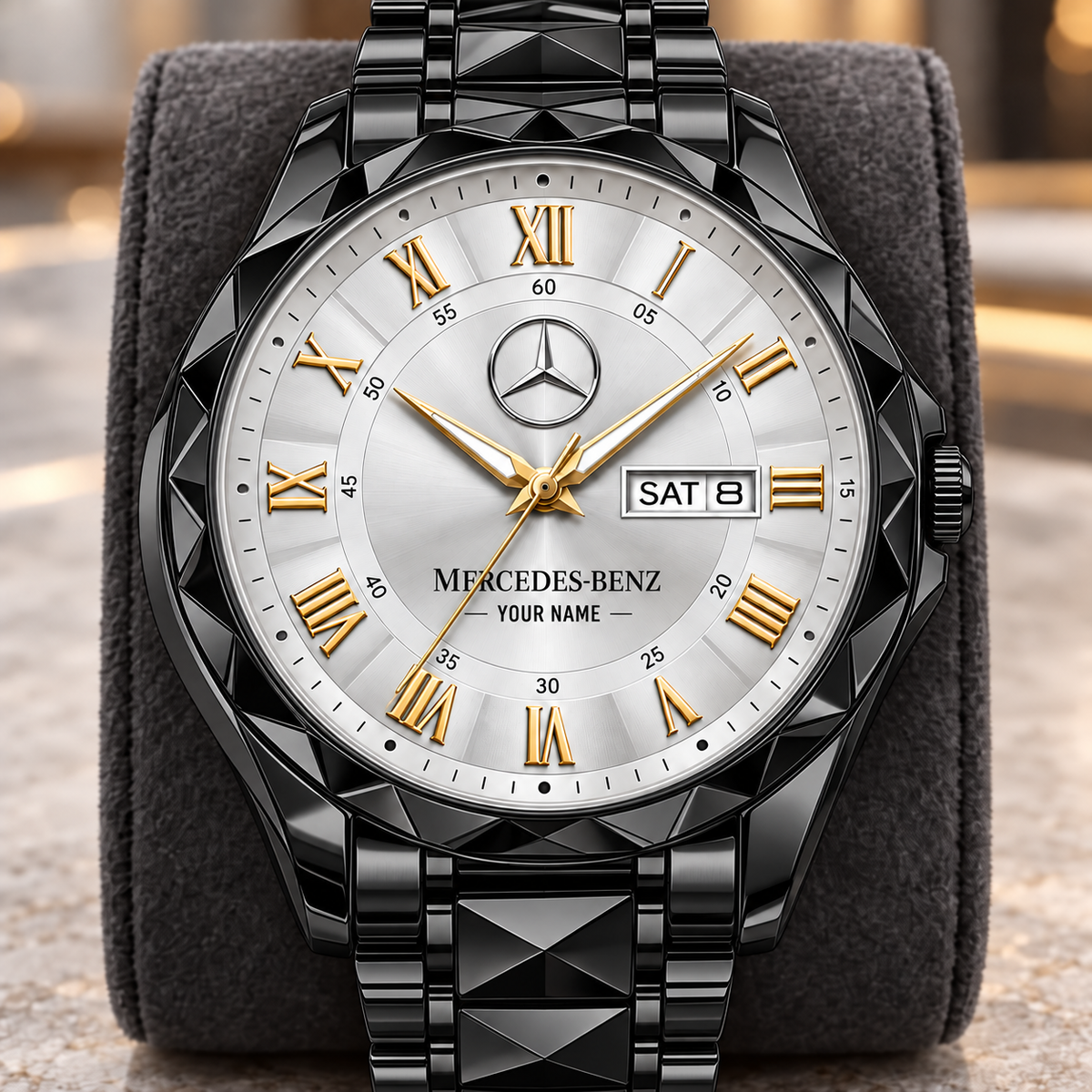 Personalized Merc Timeless Prestige Luxury Charley Watch
