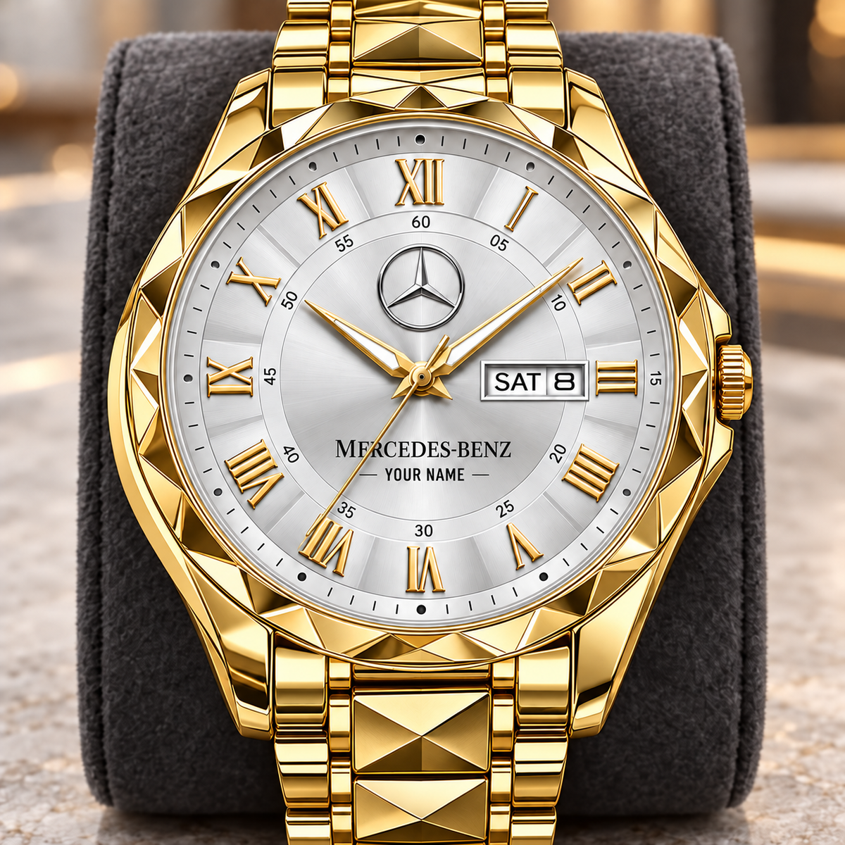 Personalized Merc Timeless Prestige Luxury Charley Watch