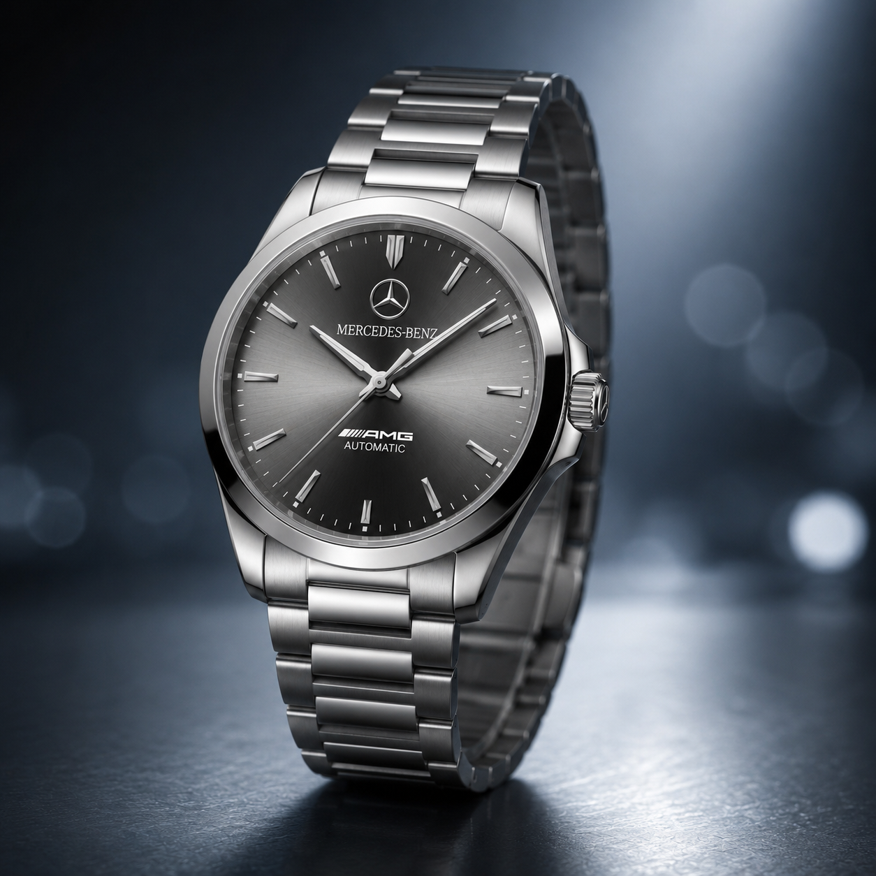 Merc Automatic Since 1926 Alloy Quartz Watch