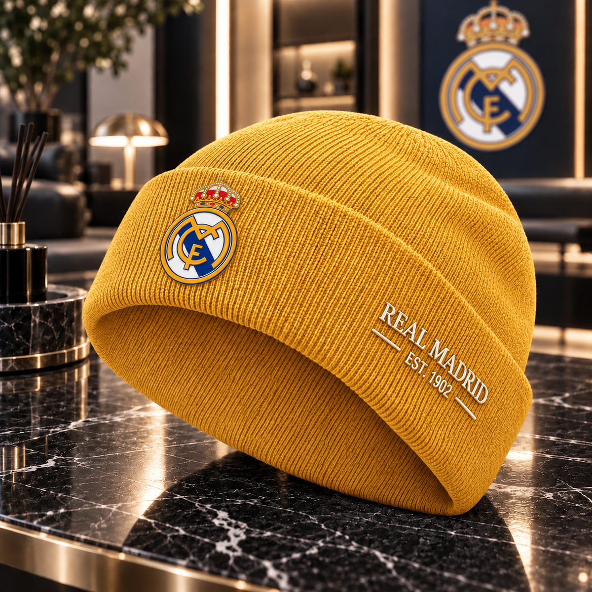 Real Classic Cuff Est.1902 Beanie Hat
