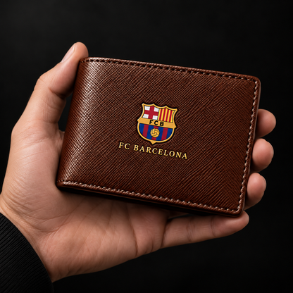 Barca FC 2026 Luxury Leather Wallet