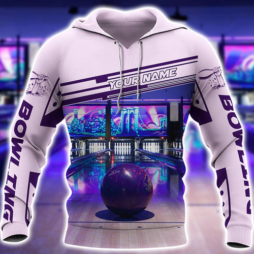 Personalized Name Bowling Q10 All Over Printed Unisex Shirt