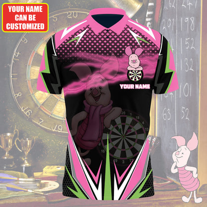 Personalized Name PL Darts All Over Printed Unisex Shirt Q090402
