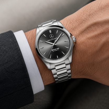 Merc Automatic Since 1926 Alloy Quartz Watch