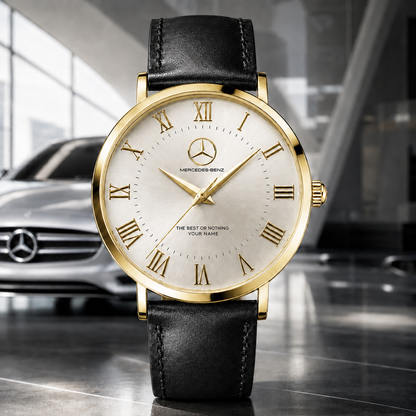 Personalized Merc Aurelius 1926 Leather Watch