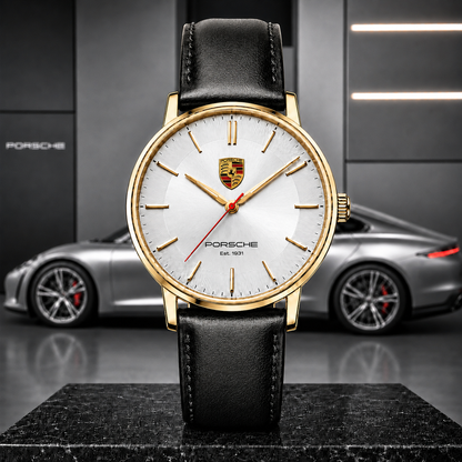 Personalized Pors Monaco 2026 Leather Watch