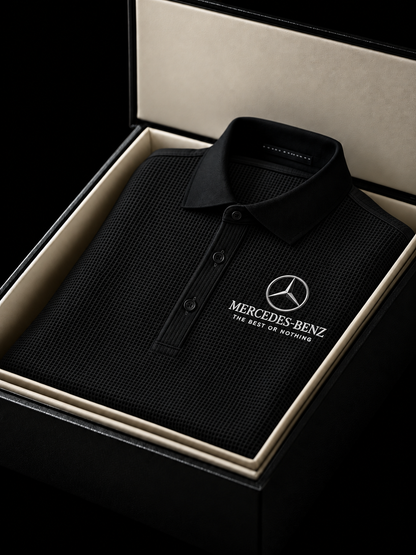 Personalized Merc Waffle Knit 2026 Polo Shirt