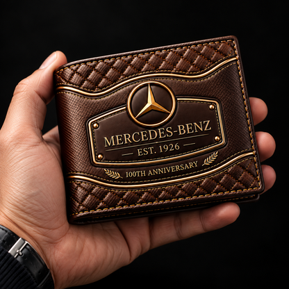 Merc 100TH Anniversary Gold Edition 2026 Leather Wallet