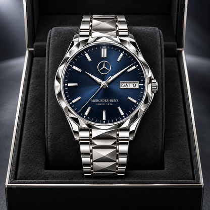 Merc Blue Sovereign Luxury Charley Watch