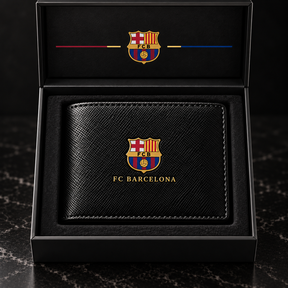 Barca FC 2026 Luxury Leather Wallet