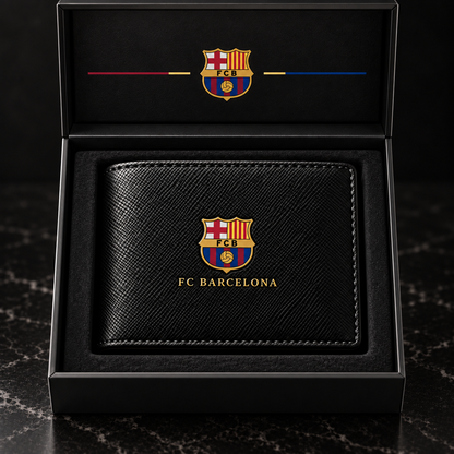 Barca FC 2026 Luxury Leather Wallet