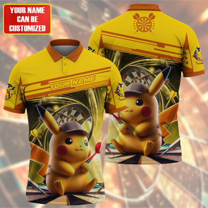 Personalized Name PM Darts All Over Printed Unisex Shirt QB050407