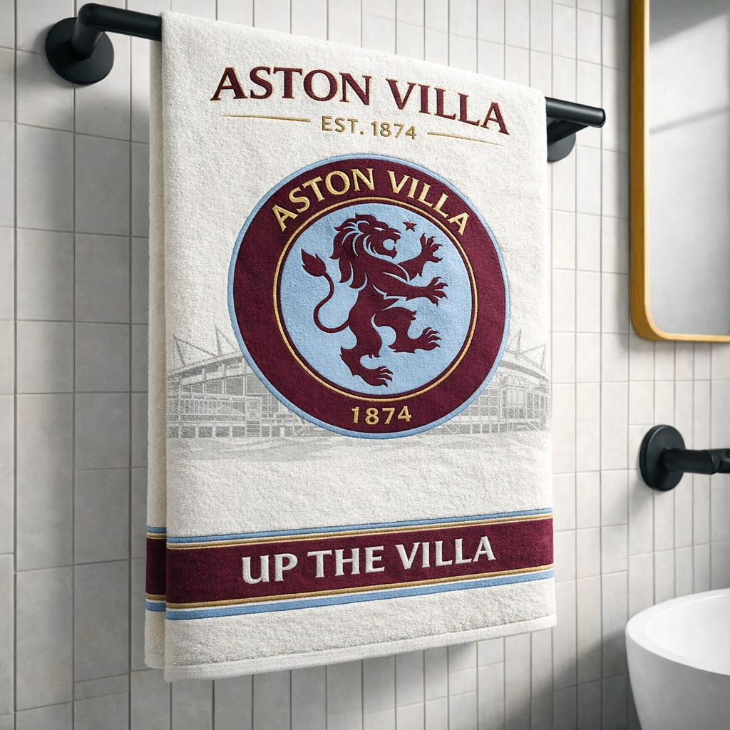 Aston Villa FC Premium Sports Towel