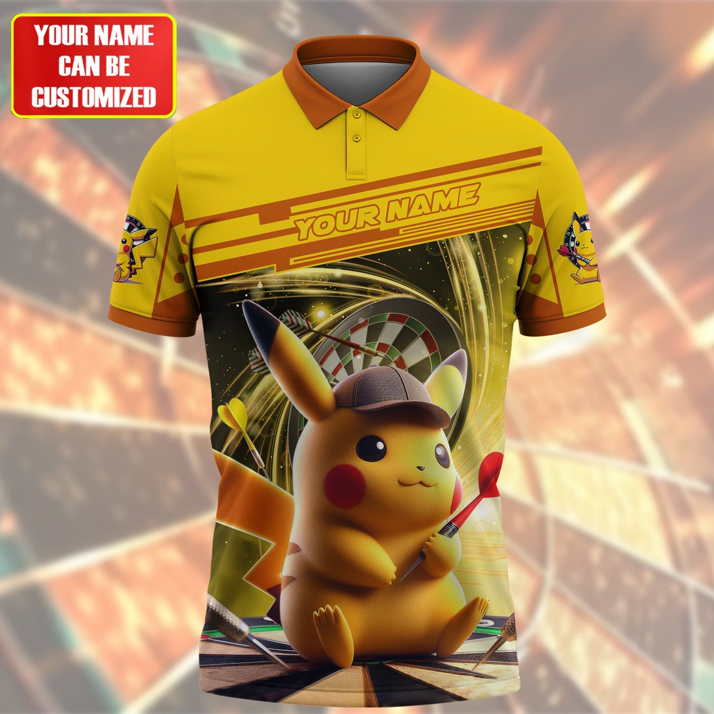 Personalized Name PM Darts All Over Printed Unisex Shirt QB050407