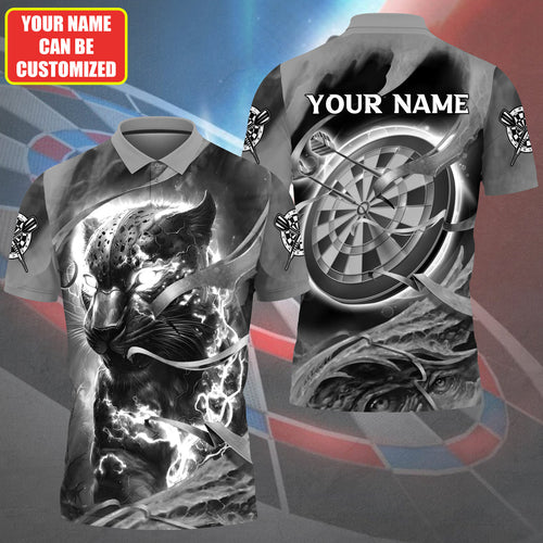 Dartboard Black Panther Personalized Name 3D Shirt For Darts Player S070701