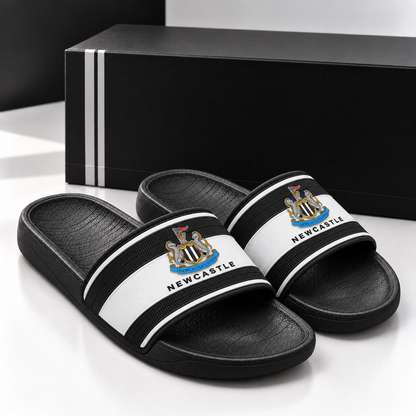 Newcastle FC Sportline Custom Leather Sandals