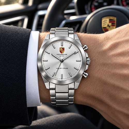 Pors Signature Luxury Alloy Quartz Watch