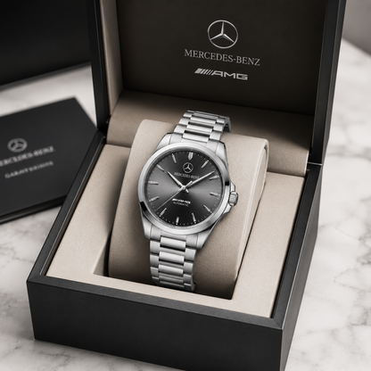 Merc Automatic Since 1926 Alloy Quartz Watch