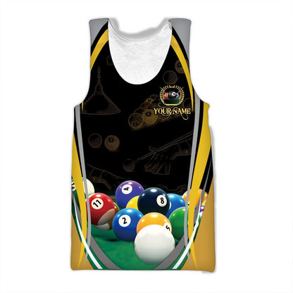 Personalized Name Billiard AK23 All Over Printed Unisex Shirt