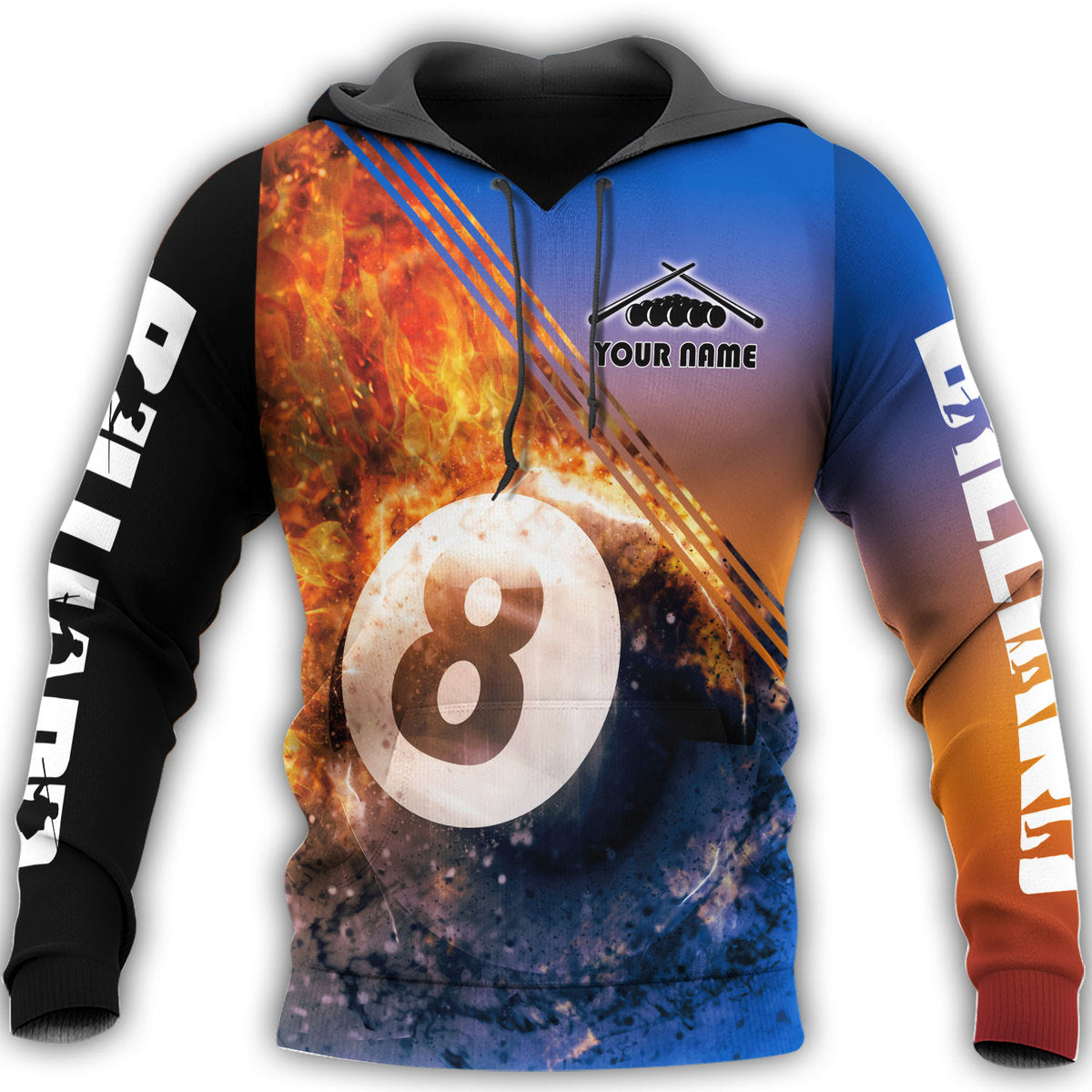 Personalized Name Billiard AK20 All Over Printed Unisex Shirt