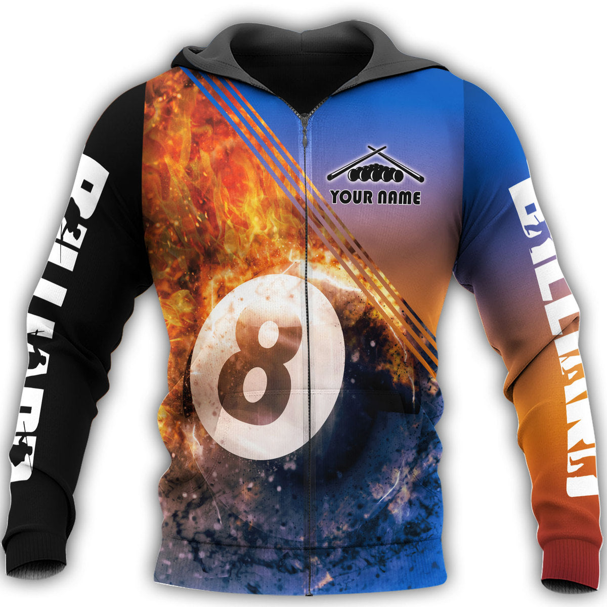 Personalized Name Billiard AK20 All Over Printed Unisex Shirt