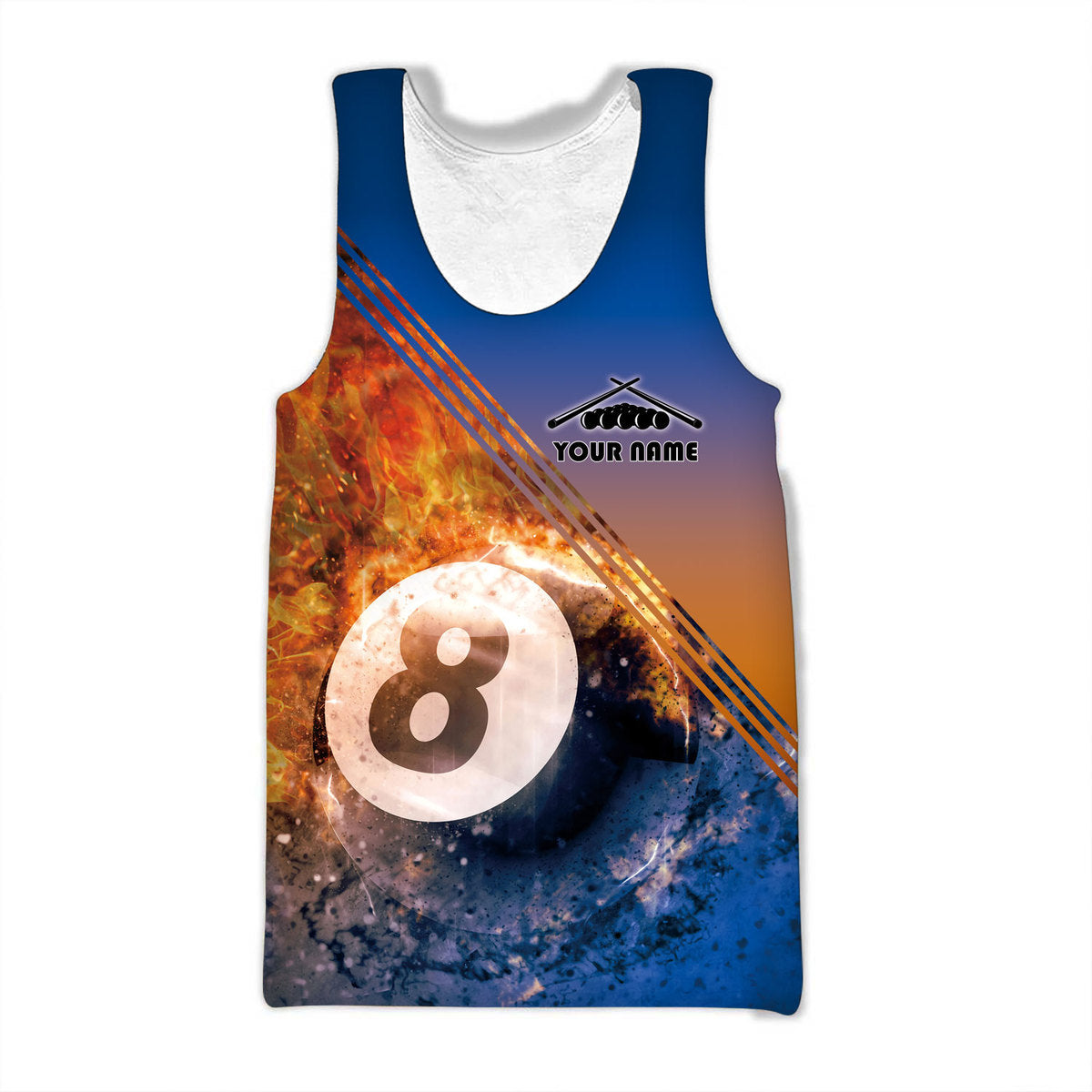 Personalized Name Billiard AK20 All Over Printed Unisex Shirt