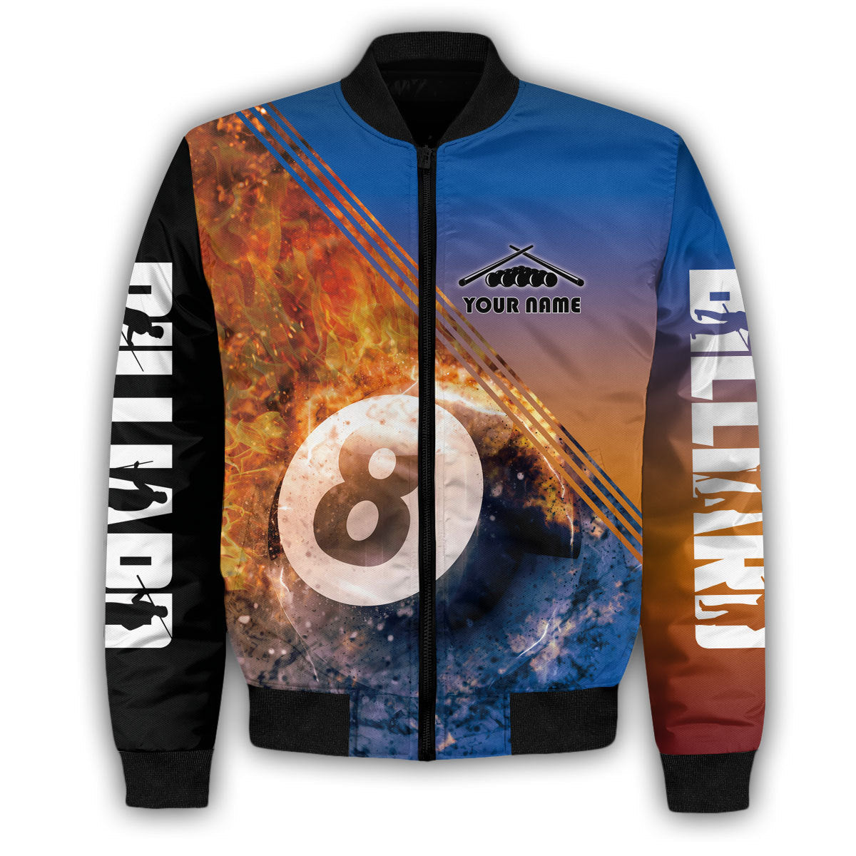 Personalized Name Billiard AK20 All Over Printed Unisex Shirt