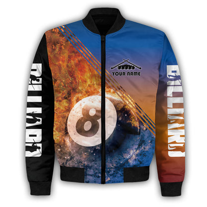 Personalized Name Billiard AK20 All Over Printed Unisex Shirt