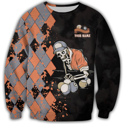 Personalized Name Billiard AK26 All Over Printed Unisex Shirt