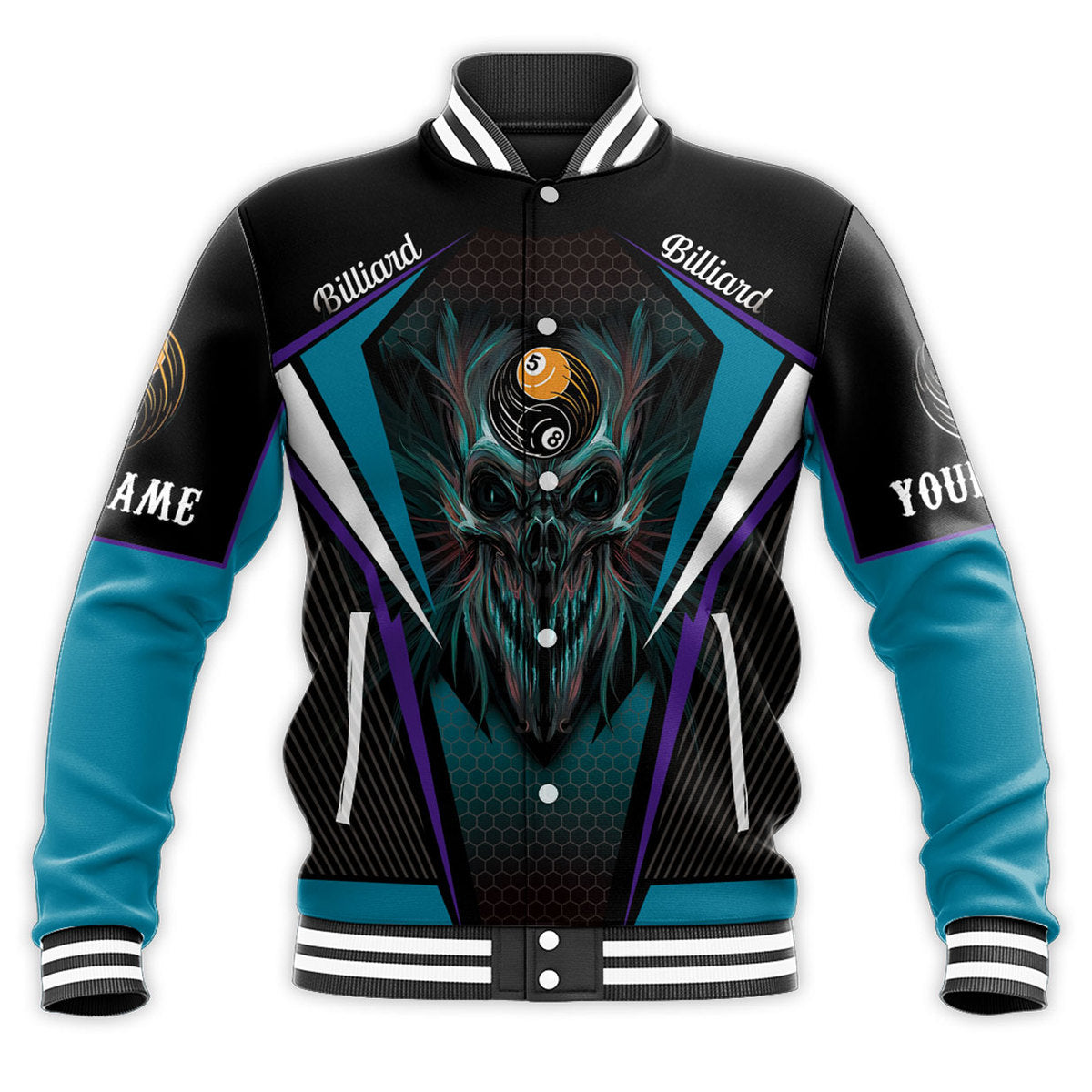 Personalized Name Billiard AK28 All Over Printed Unisex Shirt