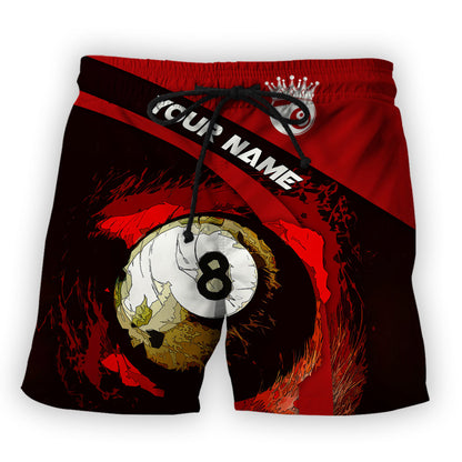 Personalized Name Billiard AK32 All Over Printed Unisex Shirt