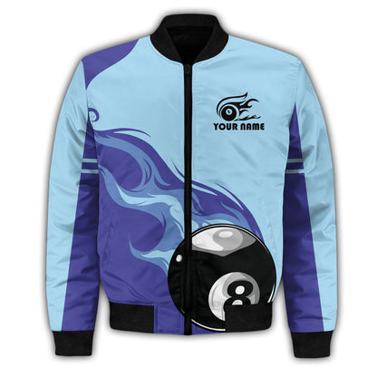 Personalized Name Billiard AK33 All Over Printed Unisex Shirt