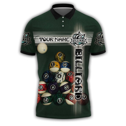 Personalized Name Billiard AK31 All Over Printed Unisex Shirt