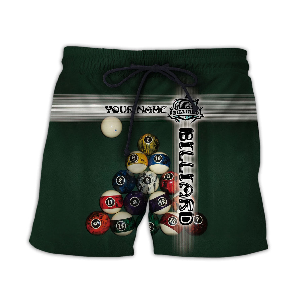 Personalized Name Billiard AK31 All Over Printed Unisex Shirt