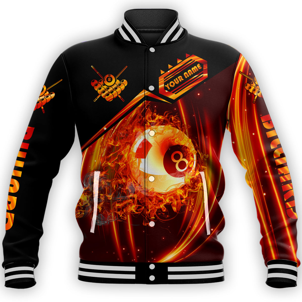 Personalized Name Billiard AK30 All Over Printed Unisex Shirt