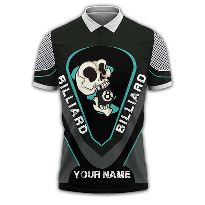 Personalized Name Billiard AK35 All Over Printed Unisex Shirt