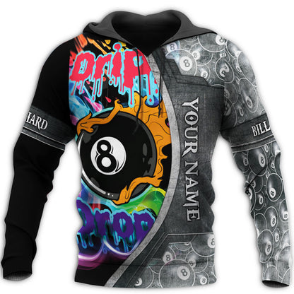 Personalized Name Billiard AK38 All Over Printed Unisex Shirt