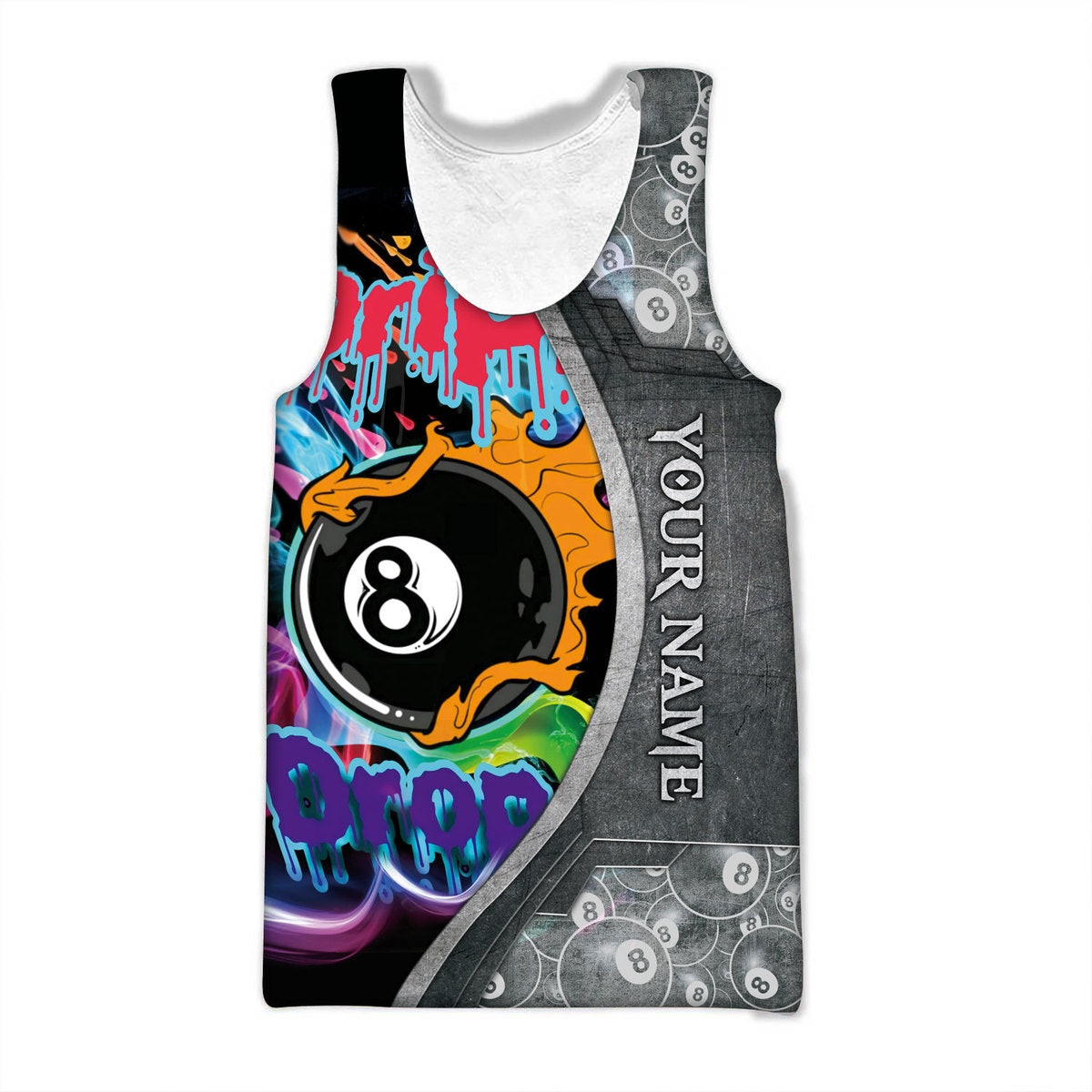 Personalized Name Billiard AK38 All Over Printed Unisex Shirt