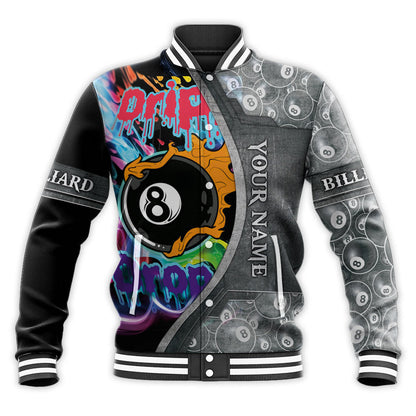 Personalized Name Billiard AK38 All Over Printed Unisex Shirt