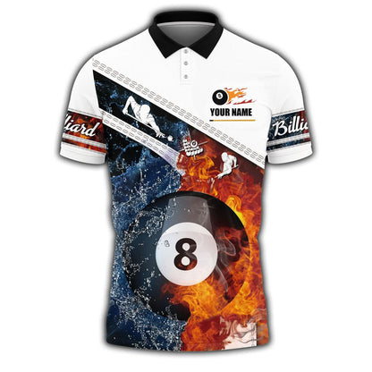 Personalized Name Billiard AK2 All Over Printed Unisex Shirt