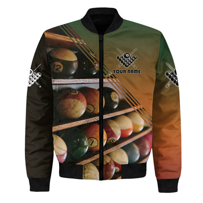 Personalized Name Billiard AK3 All Over Printed Unisex Shirt