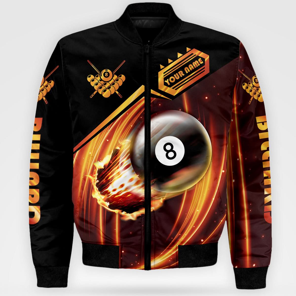 Personalized Name Billiard AK9 All Over Printed Unisex Shirt