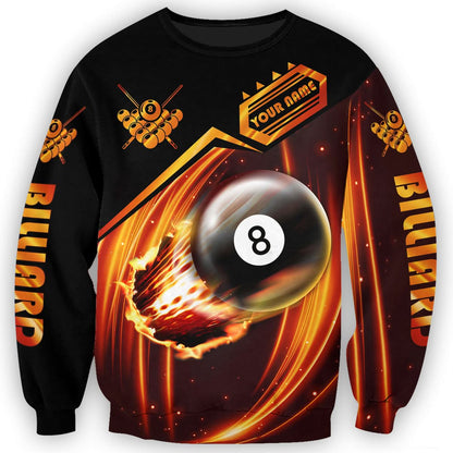 Personalized Name Billiard AK9 All Over Printed Unisex Shirt