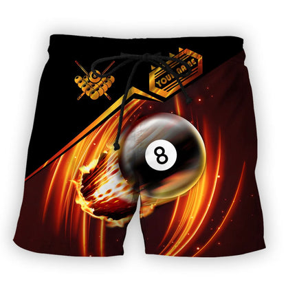 Personalized Name Billiard AK9 All Over Printed Unisex Shirt