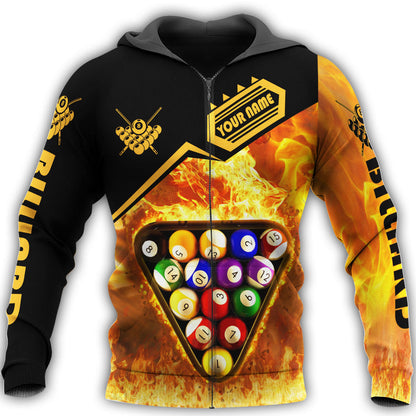 Personalized Name Billiard AK5 All Over Printed Unisex Shirt