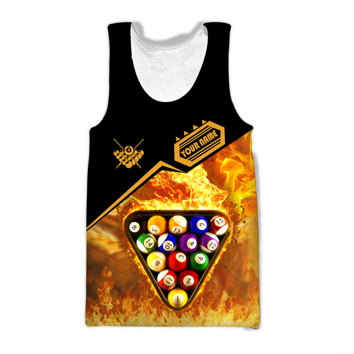 Personalized Name Billiard AK5 All Over Printed Unisex Shirt