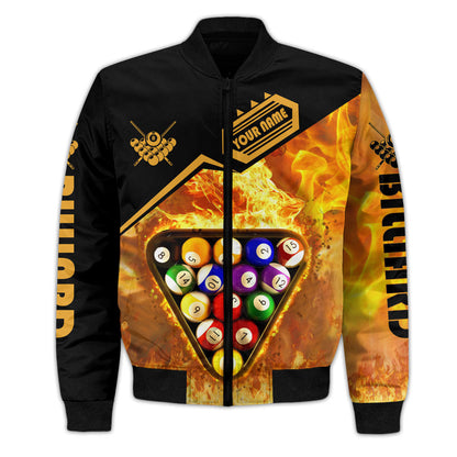 Personalized Name Billiard AK5 All Over Printed Unisex Shirt