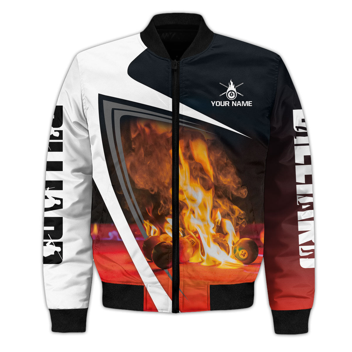 Personalized Name Billiard AK4 All Over Printed Unisex Shirt