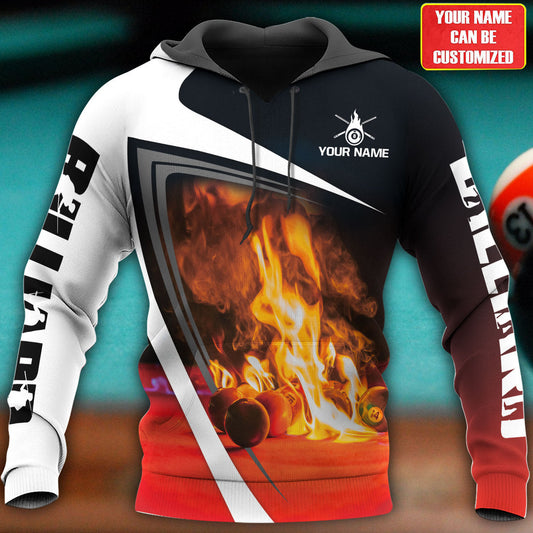 Personalized Name Billiard AK4 All Over Printed Unisex Shirt